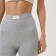 Female leggings Mist Old School size 42 (height 165), gray color