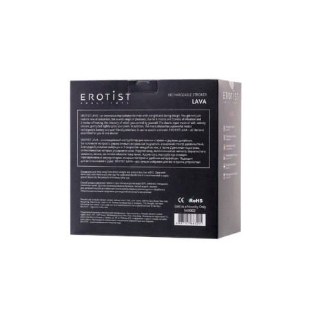 Rehazing Masturbator Erotist Lava, Black, 13 cm-6