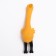 Flaming Flaming toy for dogs, 22.5 cm, yellow