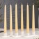 Candle Antique aromatic "vanilla", 2.3x 24.5 cm, 5 hours, 55 g, beige