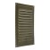 Ventilation grate Zein Lux RM2030Z, 200 x 300 mm, with a grid, metal, gold