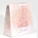 Laminated square “Pink”, 30 x 30 x 12 cm, new year