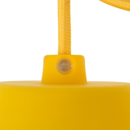 Cartridge E27 Silicone with a cord 1 m yellow rexant-6