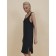 Female dress, size XL, black color