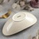 Ceramic sapphire salad, 0.3 l, 19.5 × 10.5 × 7.5 cm, beige color