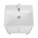 Tumbling under the Aquaton sink Scandil Doors, 55 cm, white gloss color, oak Verona