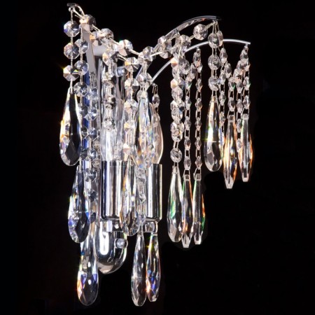 Sconces Citilux "Selena" CL302320, 26x30 cm, 2x40W, E14, color gray color-3