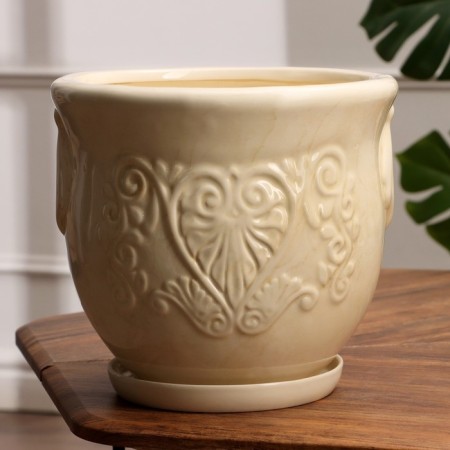 Set of pots 3pcs. Sirius White: 8.5l, 3.5l, 1.6l-1