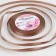 Satin tape, 6 mm × 23 ± 1 m, bronze color No. 117