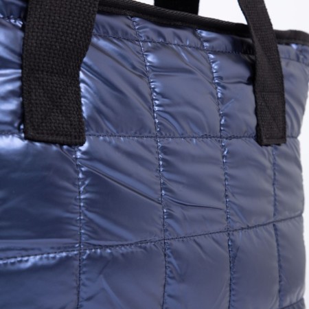 Zipper bag with lightning, blue color-3