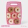 Board cutting plastic shade "Sweets", rectangular, 30 × 20 cm