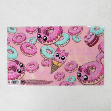 Holographic cover for the notebook "Donut", 34.7 x 21.1 cm-4