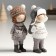 Polystone souvenir "Baby/Baby in a winter sweater and hat" MIX 8.5x8x19 cm