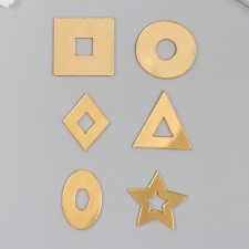 Decor for creativity plastic mirror 