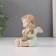 Souvenir Ceramics "Baby Angel with a Soft Bear" 5.5x5x8.5 cm