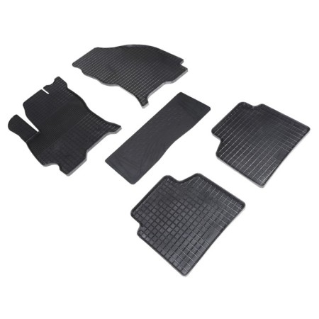 Rubber rugs ’grid’ for BMW 5 Ser F07 GT, 2013-