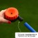 Distant sprayer, fitting under the hose 3/4 "(19 mm), plastic," beetle "