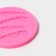 Mold Dolyana "Wings", silicone, d = 8.3 cm, pink color