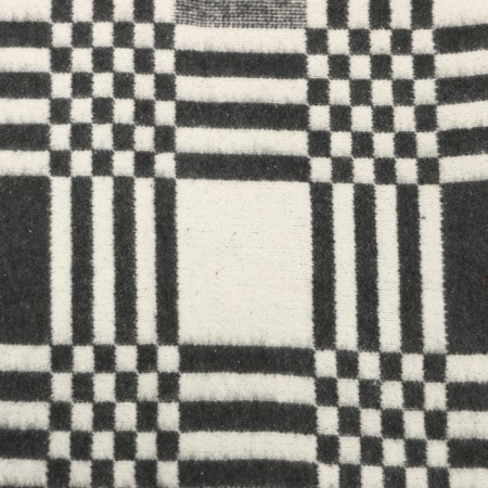 Bayle blanket 100x140cm, gray color, 400g/m, cotton 100%-1
