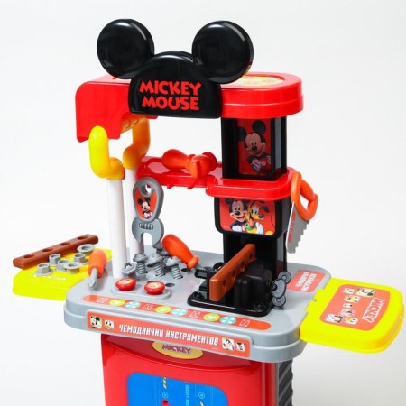 A set of builder with instruments in the gaming "Module" suitcase, Mickey Mouse-1