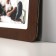 Photo frame of HDF in 8 photos 10x15 cm (plastic screen)