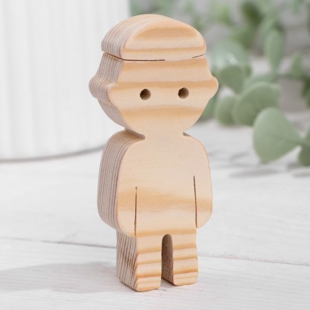Harvesting for creativity "Figure Boy in the cap" 8x3.7 cm-1