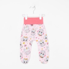 Nursery sliders, pink color, height 62 cm
