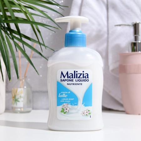 Liquid soap Malizia with milk proteins, 300 ml