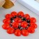Decor for creativity wood "ladybugs" (set of 15 pcs) 1.3x2.5 cm