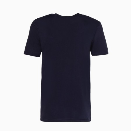 T-shirt male plain, t-blue color, size 48-2