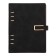 Organizer on the rings, A5 format, 90 sheets, line, with a knife, cover of the leather mix