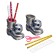 Table set of children, "Boat with a ball" of 5 items: stand, scissors, ruler, 2 pencils, mix