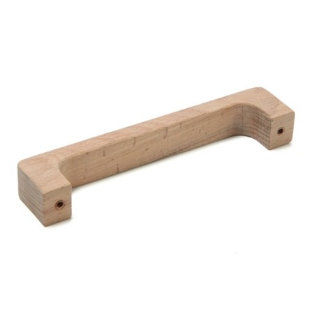 Bracket handle 143 mm wooden furniture y8, beech, 1pc-4