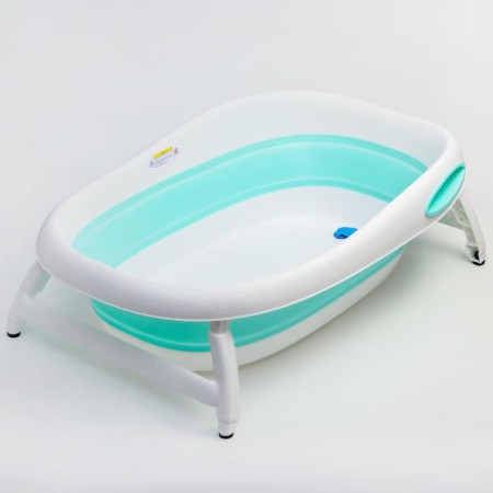 Bath Bath Folding, turquoise color-1