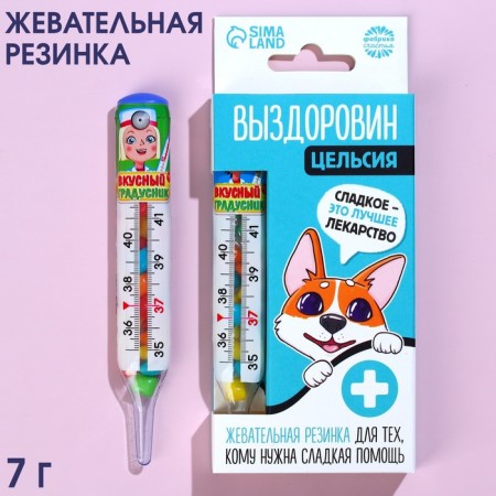 Chewing gum "Recovery" in the thermometer, 7 g.-1