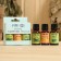 A set of essential oils 3 pcs "Orange, pine, tea tree" 15 ml