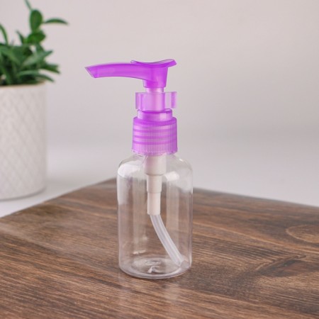 A bottle for storage, with a dispenser, 50 ml, color mix-2