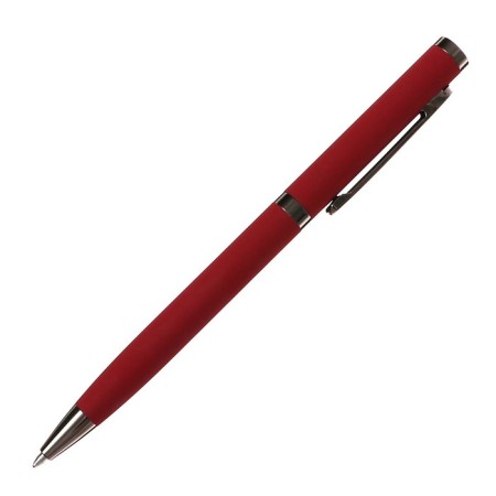Switching handle, 1.0 mm, BrunovisConti firenze, blue rod, metal case Soft Touch Red, in case-1