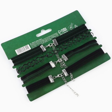 Choker on the neck "Be brighter" 4 pcs, 35 cm-1