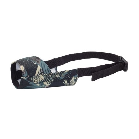 Nylon muzzle with print No. 2, black