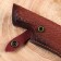 Scabbard - a knife cover, under a blade up to 15 x 4.5 cm, brown