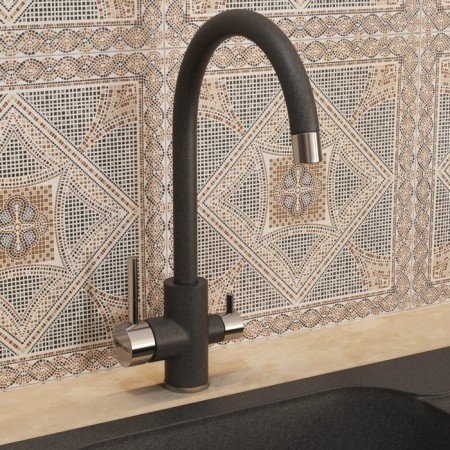 The kitchen mixer Uperwood Quartz UPD-01, with a channel for filtered water, color 04 Cher