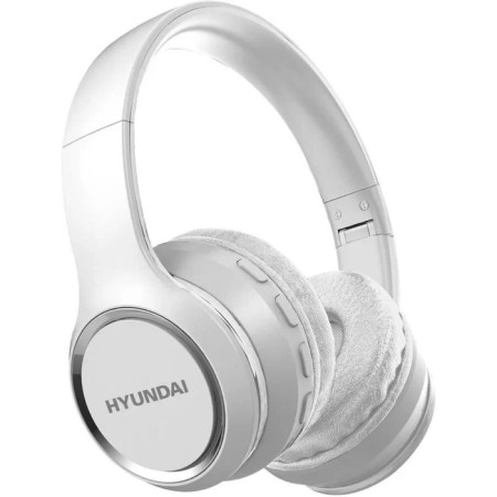 Bluetooth headphones Hyundai H-HP103, white (overhead)