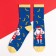 New Year. New Year's socks KAFTAN "Chill" size 41-44 (27-29 cm), blue color