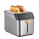 Toster KitFort KT-6225, 780-925 W, 7 modes, 2 toasts, silver