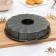 Baking form "German cupcake. Slavka ", 29 × 5 cm, anti -stick coating, black color