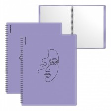 Folder 20 inserts on spirals, A4, 600 μm, Erichkrause 