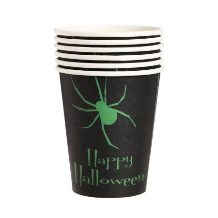 Paper glasses "Spider", set of 6 pcs.-1