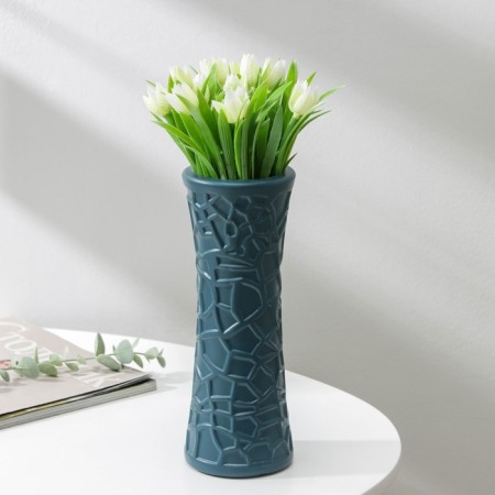Flower vase, 8.2 × 22 cm, 650 ml, color mix-2