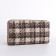 Women's wallet with lightning, brown color